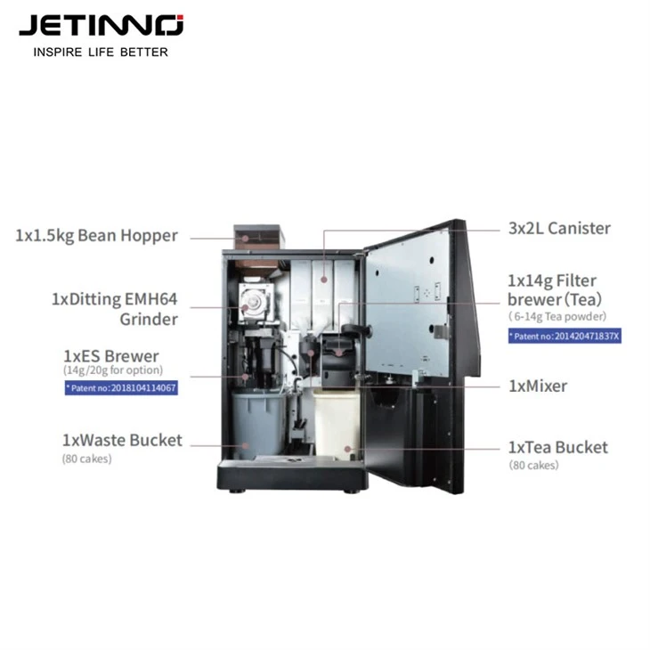 Tabletop Automatic Coffee Machine Espresso 14inch factory